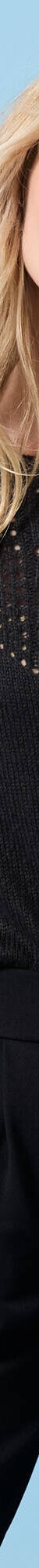 Pull col rond Spécial Petites, maille pointelle (noir) Pull col rond Spécial Petites, maille pointelle (noir)